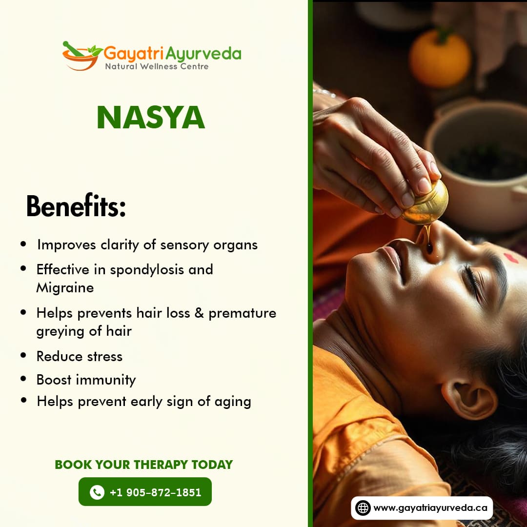 Nasya – Nasal Detox Therapy
